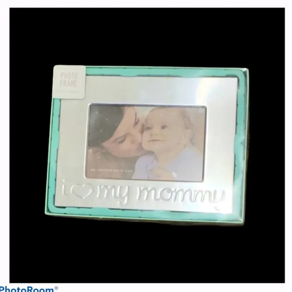 Stepping Stones I LOVE MY MOMMY 4x6 Silver Frame
